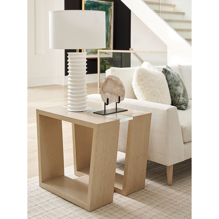 Side Tables Fischer Rectangular Lamp Table - Sand Drift