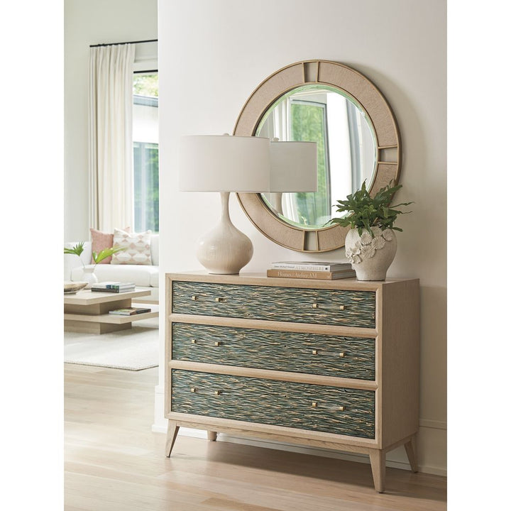 Mirrors Nina Round Mirror - Sand Drift