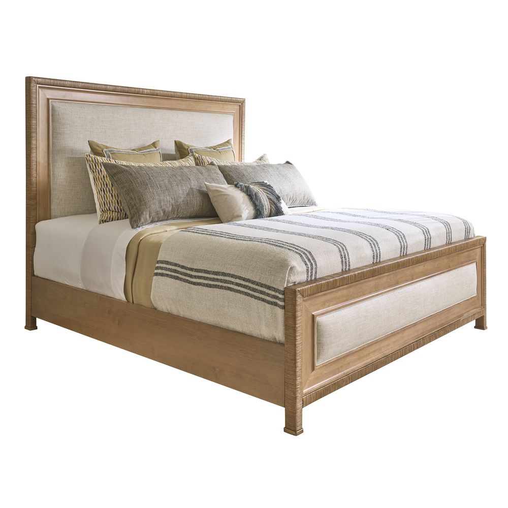 Beds Grand Isle Upholstered Bed 6/6 King - Sunwashed