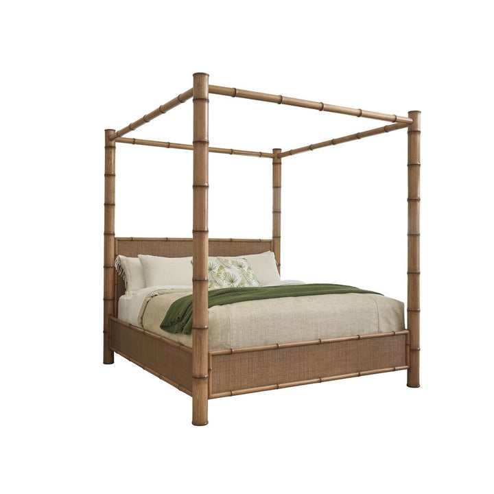 Beds Islandia Canopy Bed 6/6 King - Sunwashed