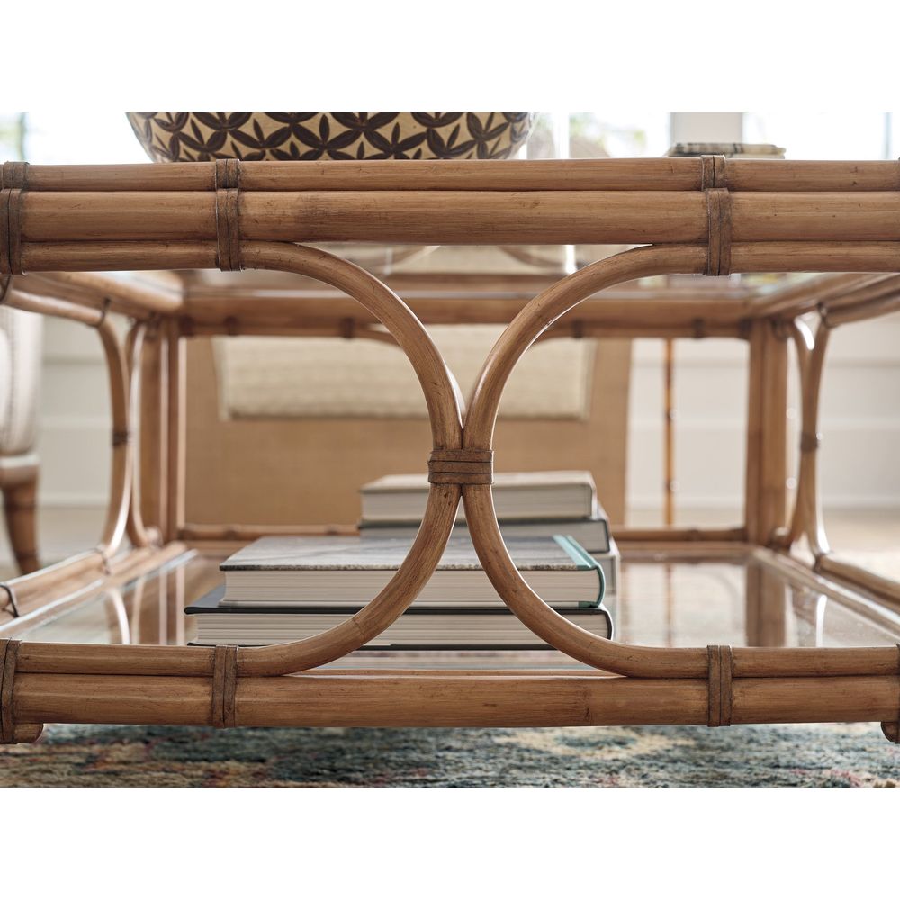 Deering Bay Rectangular Cocktail Table - Sunwashed