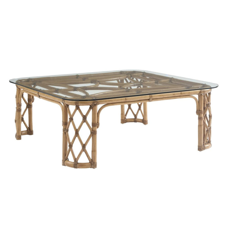 Coffee Tables Coral Reef Square Cocktail Table - Sunwashed