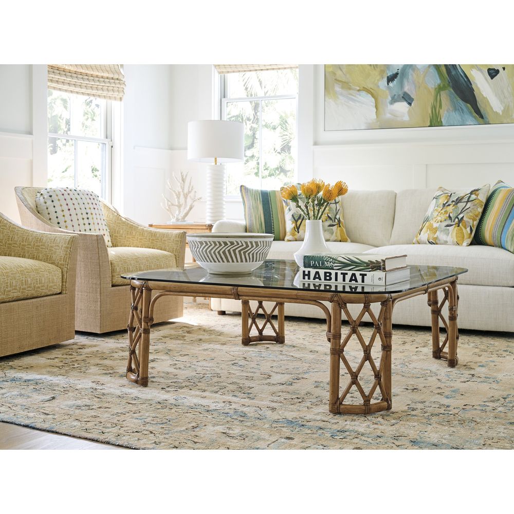 Coffee Tables Coral Reef Square Cocktail Table - Sunwashed