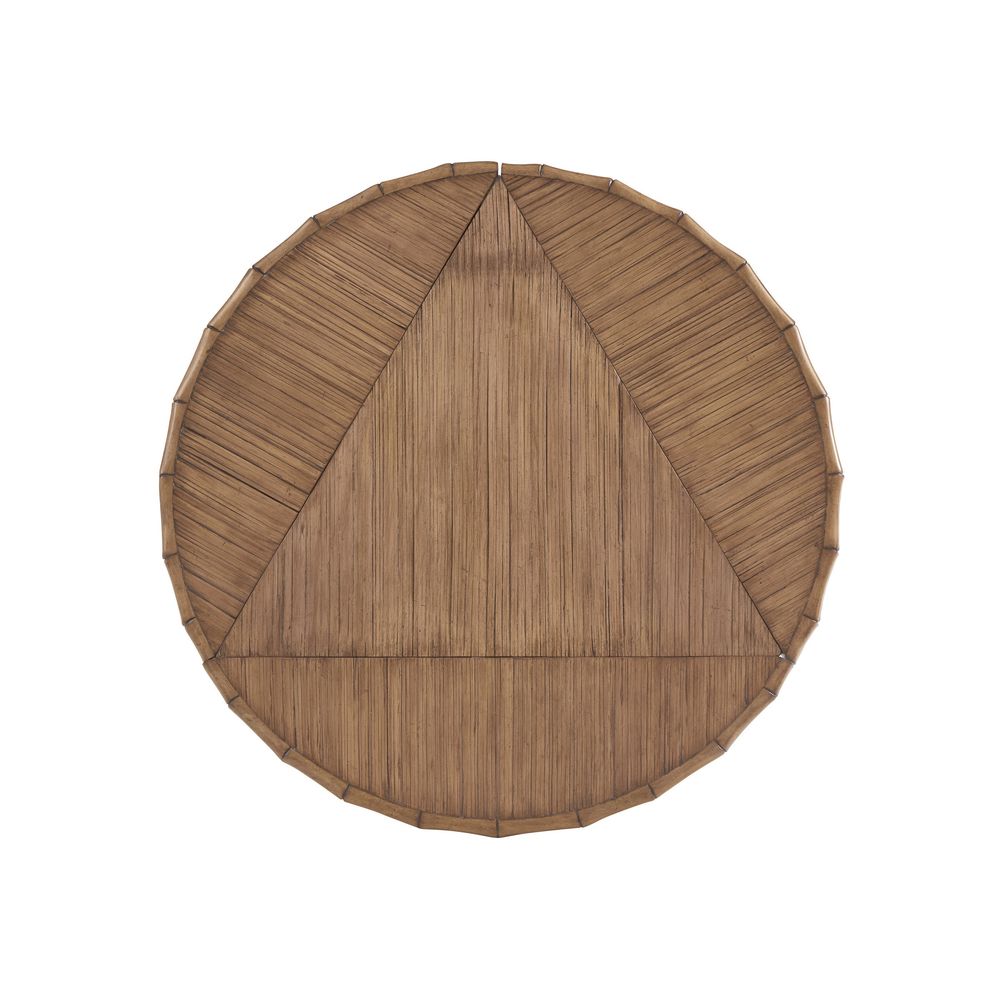Palm Island Drop-Leaf Accent Table - Sunwashed