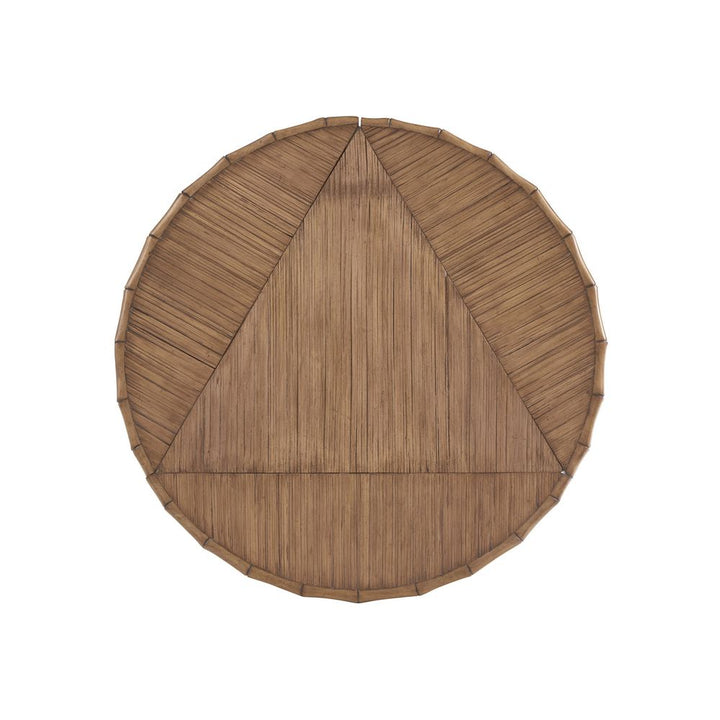 Palm Island Drop-Leaf Accent Table - Sunwashed