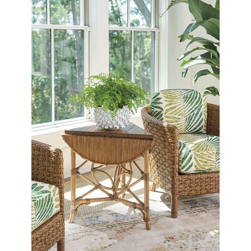 Side Tables Palm Island Drop-Leaf Accent Table - Sunwashed