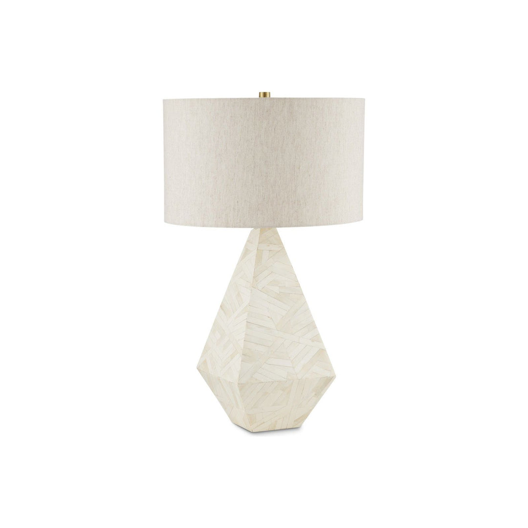 Elysium White Table Lamp