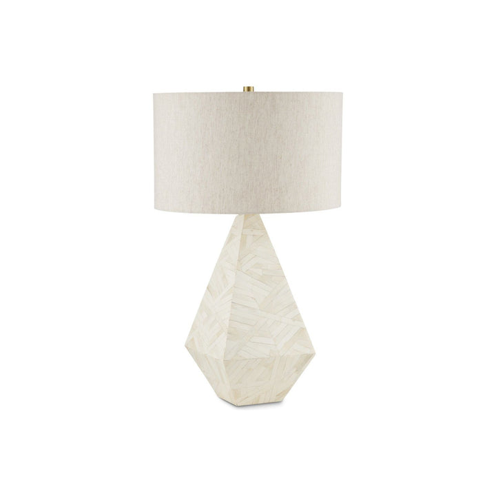 Elysium White Table Lamp