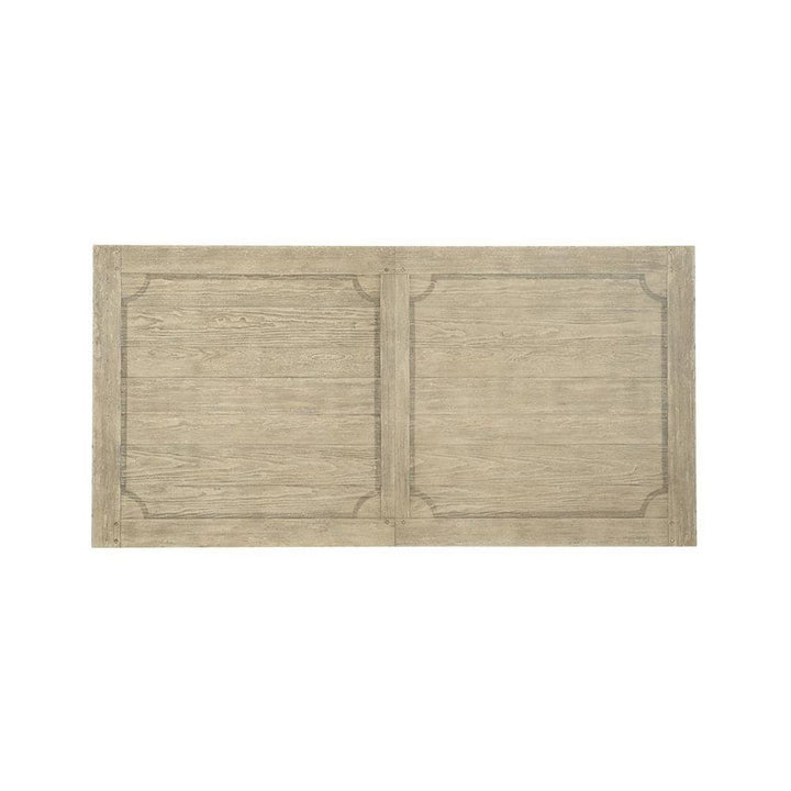 Ciao Bella 84in Trestle Extension Dining Table-Hooker-HOOKER-5805-75200-85-Dining Tables-7-France and Son