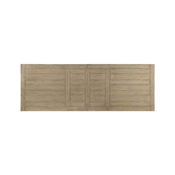 Ciao Bella 84in Trestle Extension Dining Table-Hooker-HOOKER-5805-75200-85-Dining Tables-4-France and Son