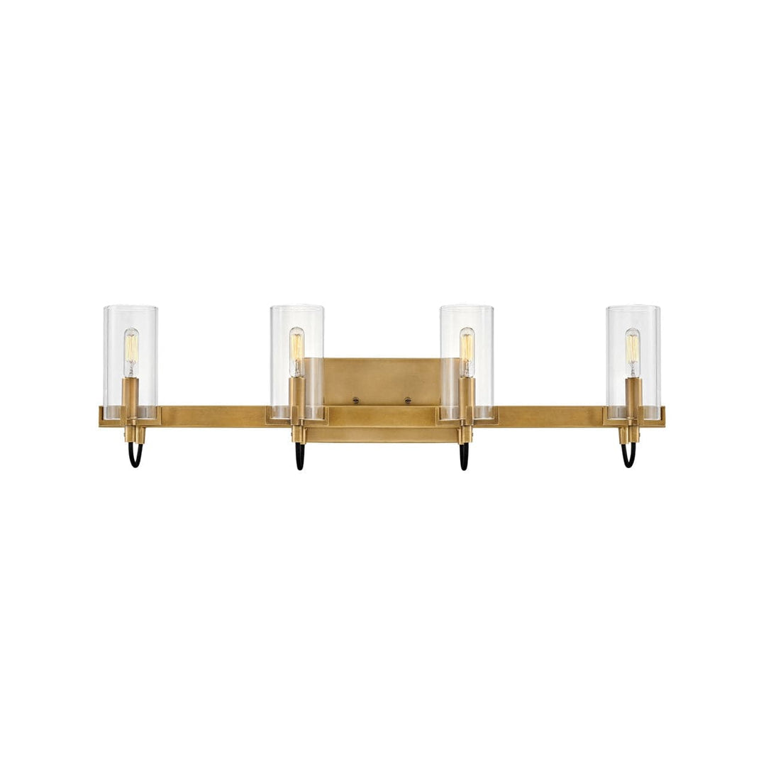 Bath Ryden - Four Light Vanity-Hinkley Lighting-HINKLEY-58064HB-Bathroom LightingHeritage Brass-3-France and Son