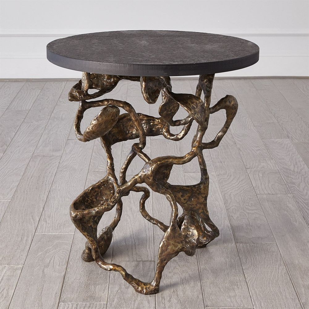 Side Tables Drift Table-Faux Bronze