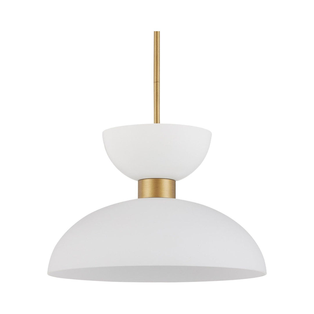 Zevio White Pendant