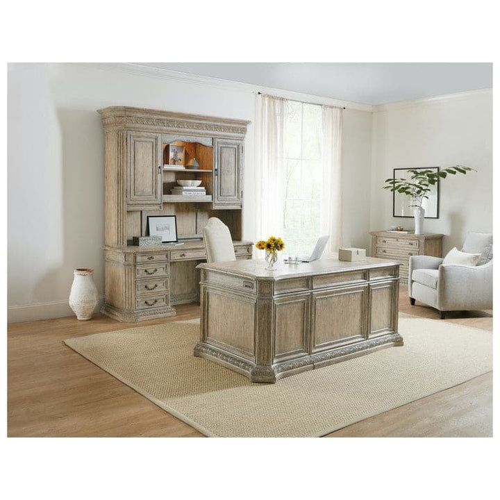 Executive Desk-Hooker-HOOKER-5961-10562-89-DesksDark Wood-3-France and Son