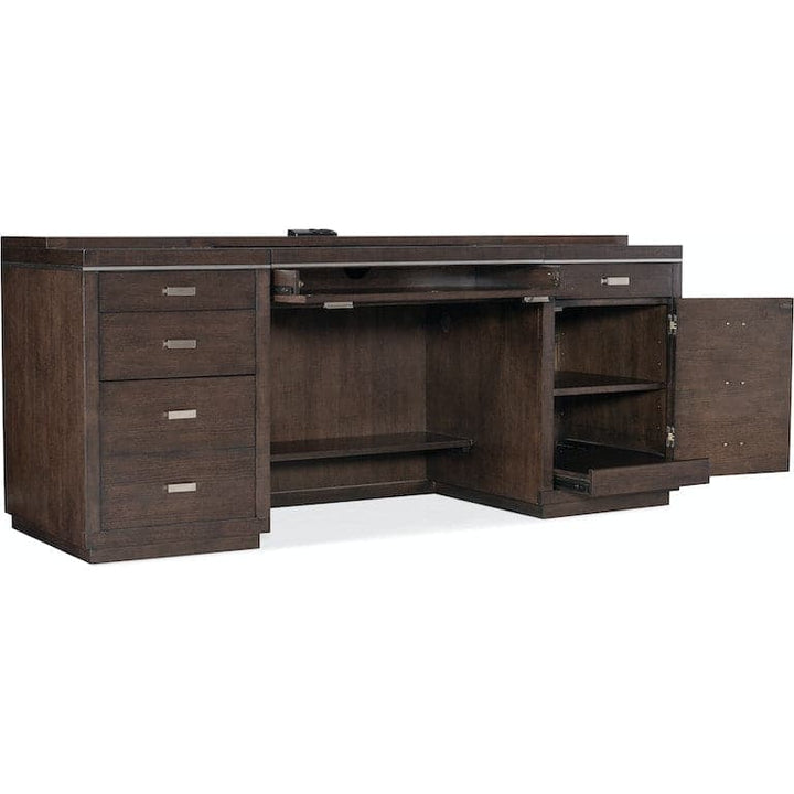 House Blend Computer Credenza-Hooker-HOOKER-5892-10464-85-Sideboards & Credenzas-3-France and Son