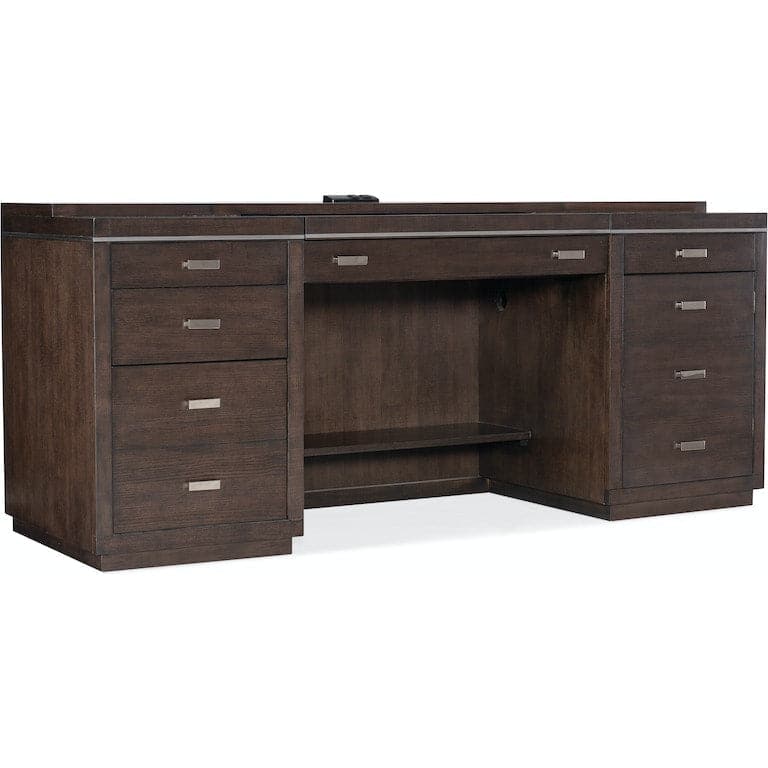 House Blend Computer Credenza-Hooker-HOOKER-5892-10464-85-Sideboards & Credenzas-1-France and Son