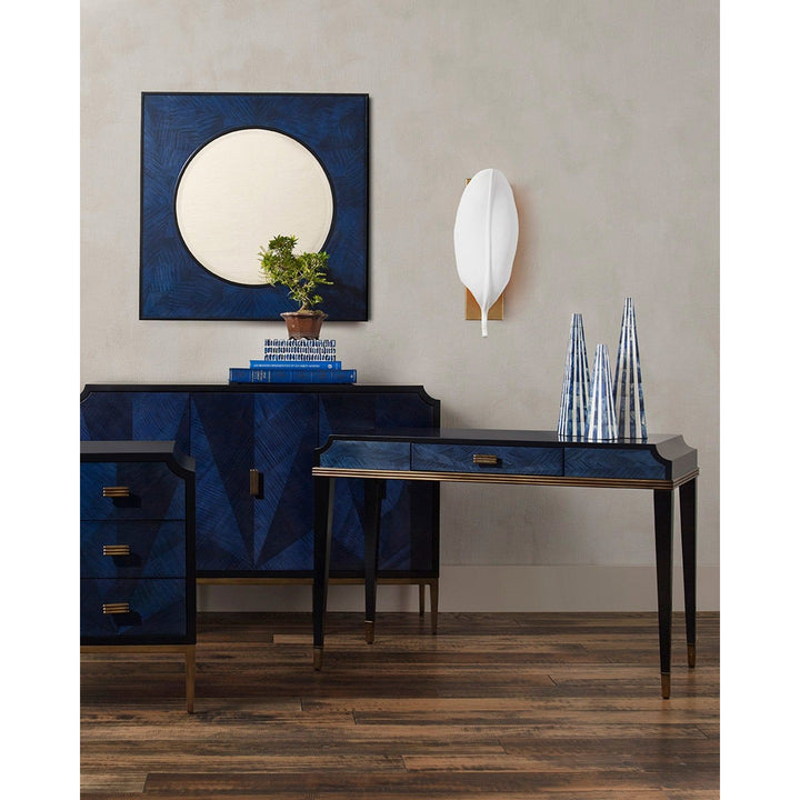 Kallista Blue Writing Desk