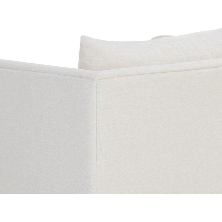 Kira Armchair - Heather Ivory Tweed