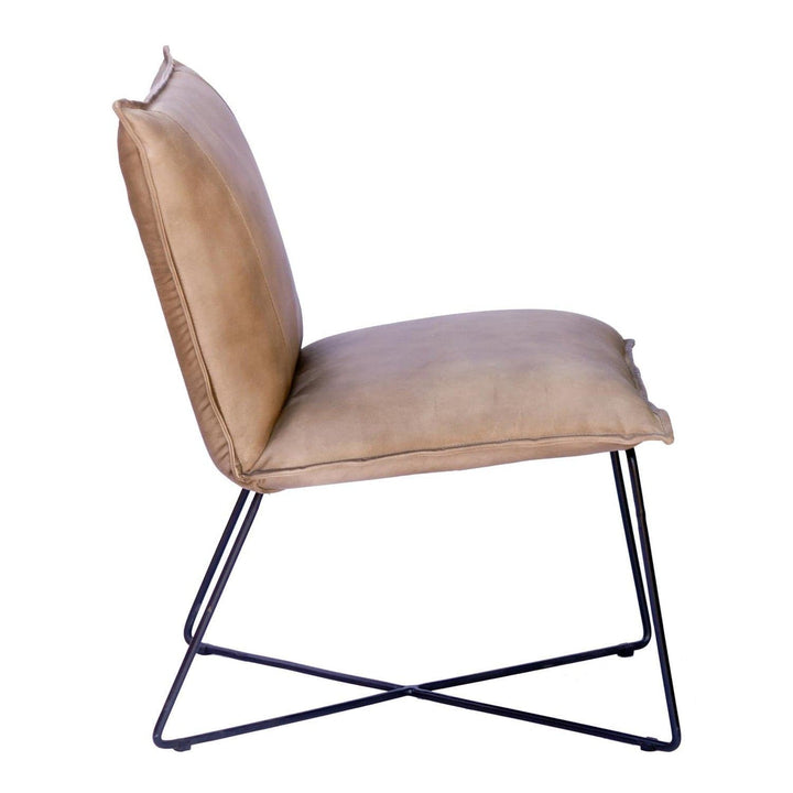Neeko Leather Chair-The Howard Elliott Collection-HOWARD-59014-Lounge Chairs-4-France and Son