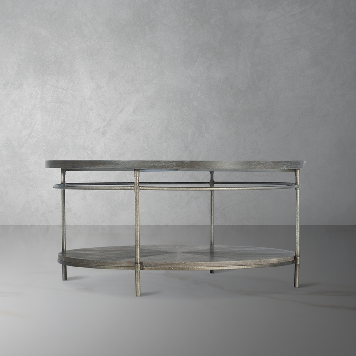 Living Room Round Cocktail Table-Hooker-STOCKR-HOOKER-5903-80111-85-Coffee Tables-1-France and Son
