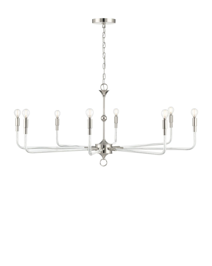 Chandeliers Nantucket Nickel Chandelier
