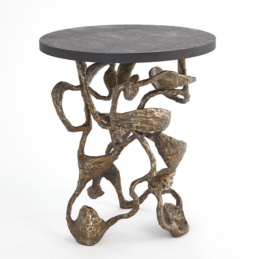 Side Tables Drift Table-Faux Bronze