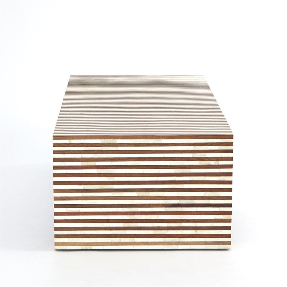 Coffee Tables Sienna Coffee Table - Walnut/Bone