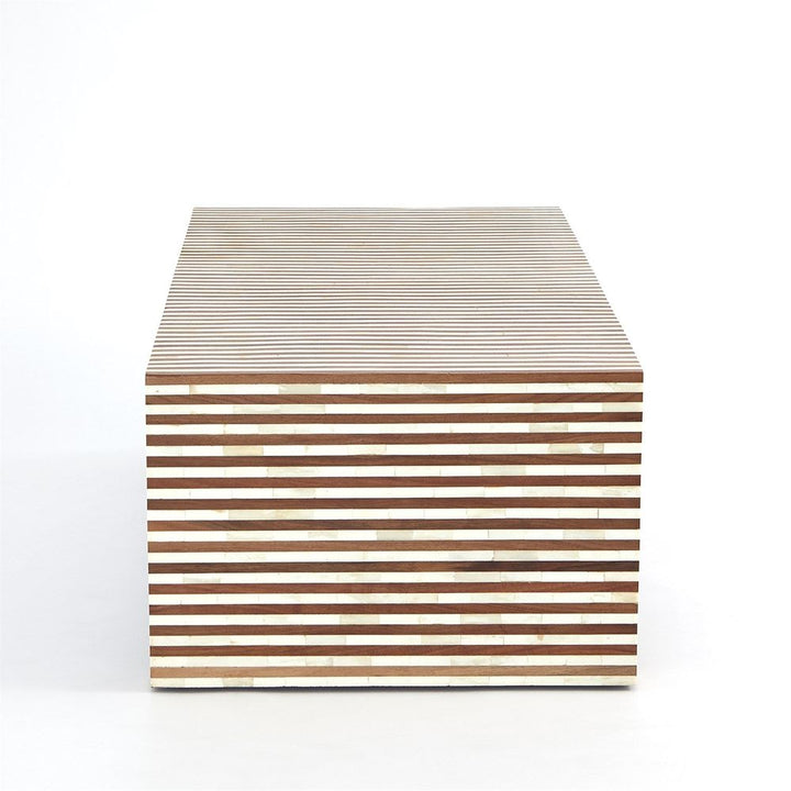 Coffee Tables Sienna Coffee Table - Walnut/Bone