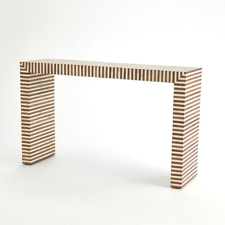 Console Tables Sienna Console-Walnut/Bone