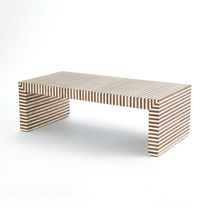 Coffee Tables Sienna Coffee Table - Walnut/Bone