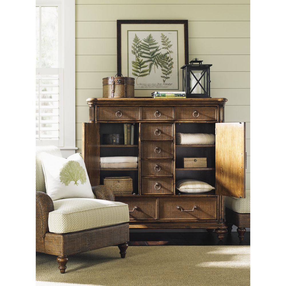 Dressers & Chests Balencia Gentlemans Chest - Caribbean Sunset