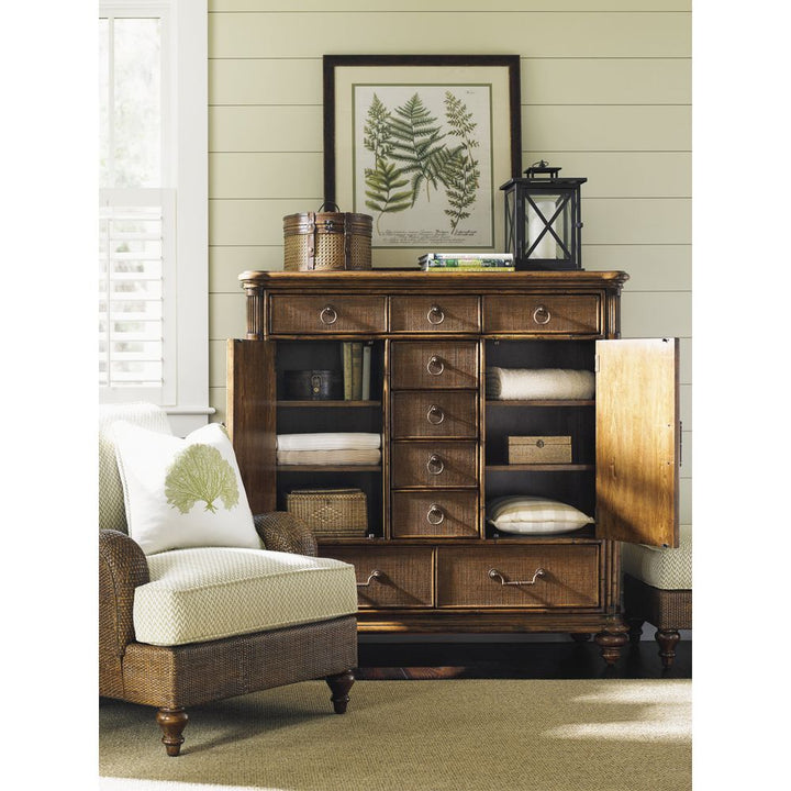Dressers & Chests Balencia Gentlemans Chest - Caribbean Sunset
