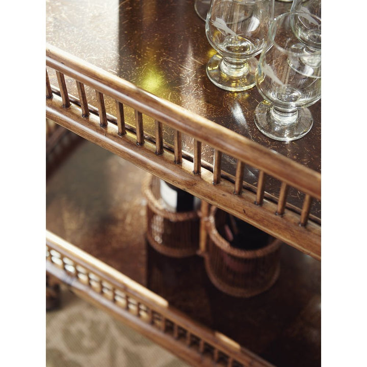 Veranda Bar Cart - Caribbean Sunset