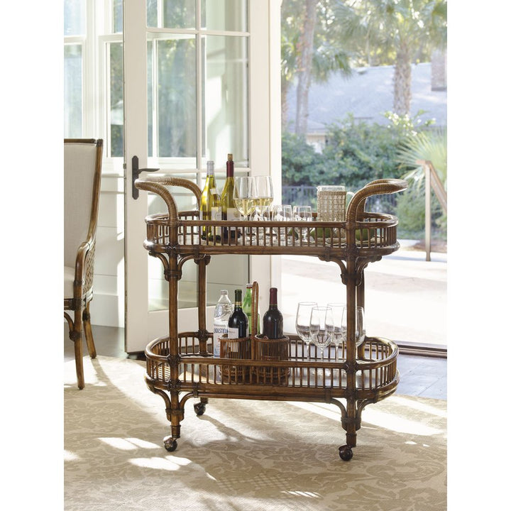 Sideboards & Credenzas Veranda Bar Cart - Caribbean Sunset