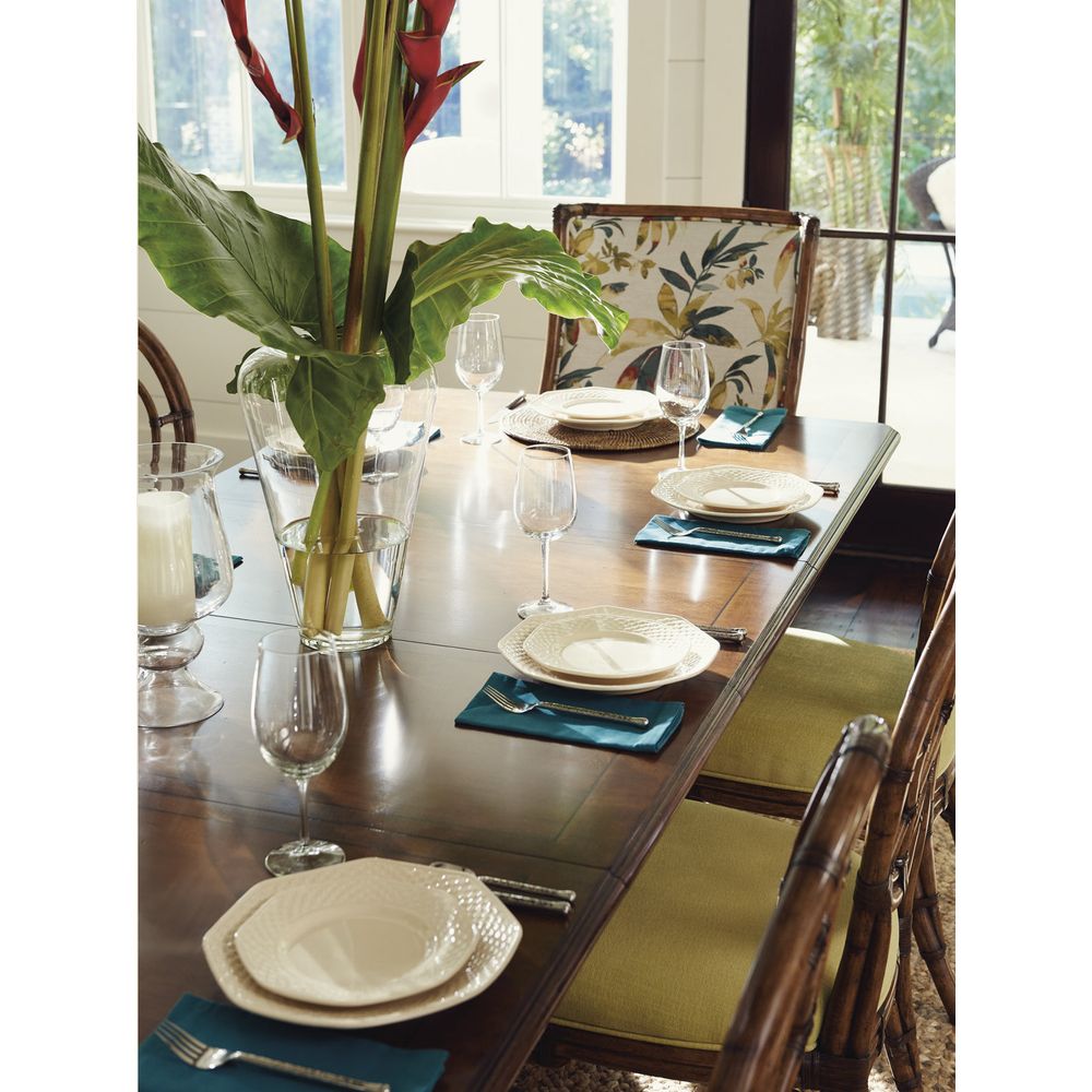 Fisher Island Rectangular Dining Table - Caribbean Sunset