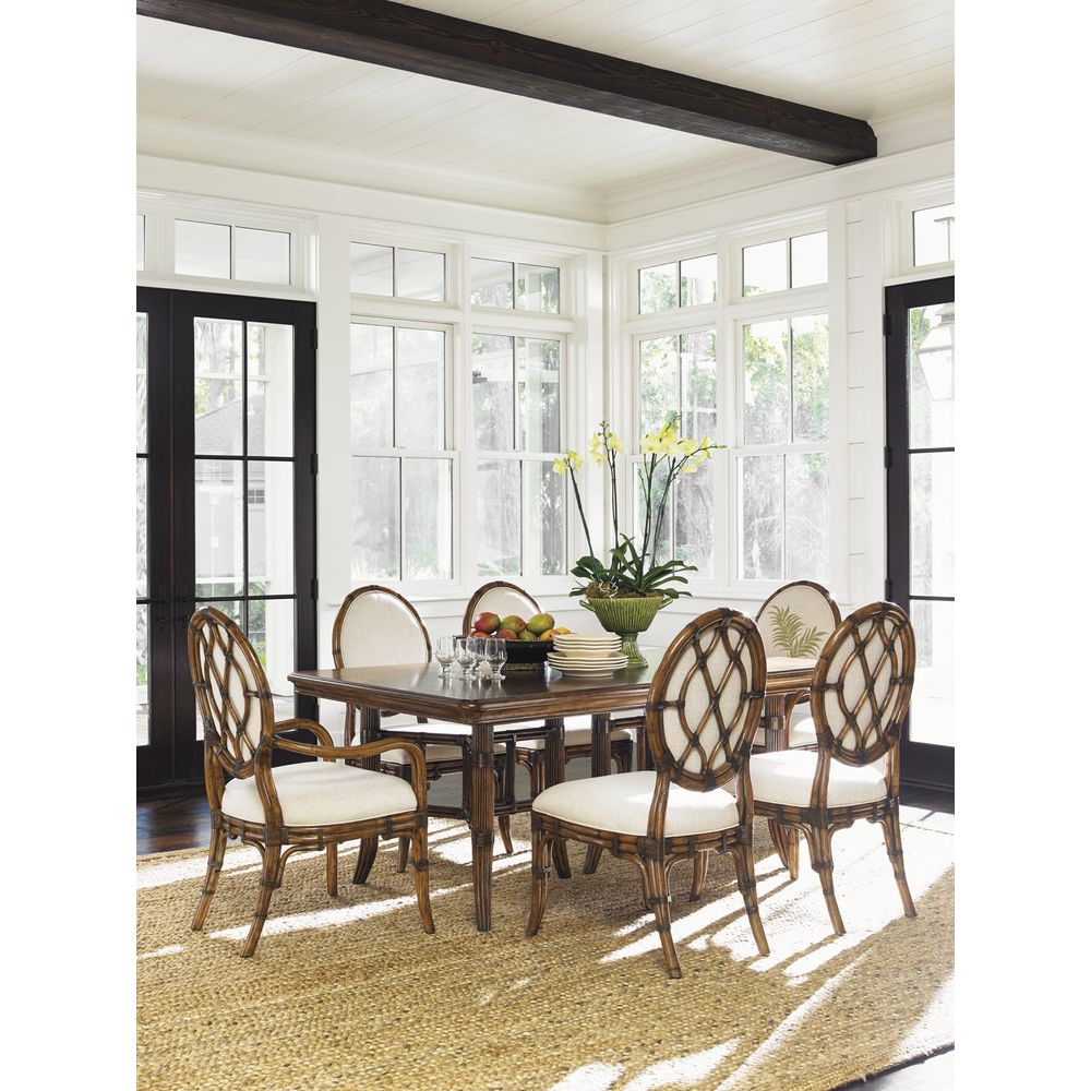 Fisher Island Rectangular Dining Table - Caribbean Sunset