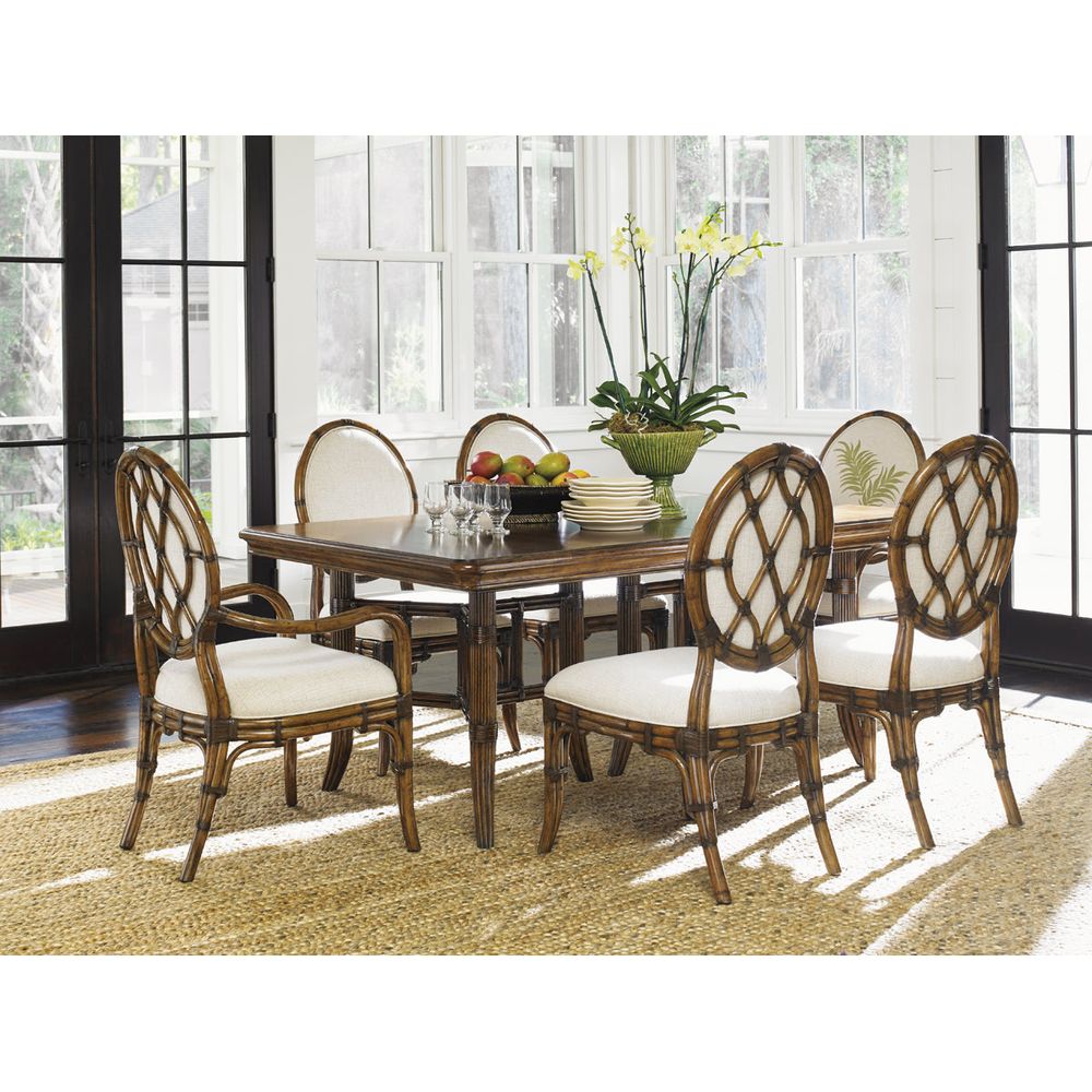 Fisher Island Rectangular Dining Table - Caribbean Sunset