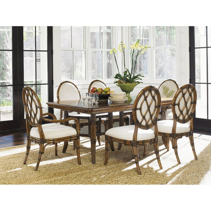 Fisher Island Rectangular Dining Table - Caribbean Sunset