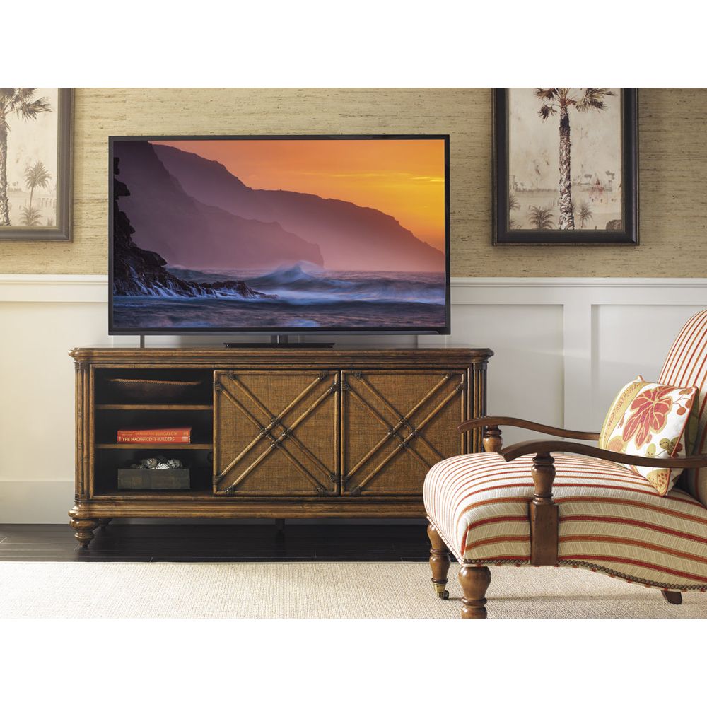 Marlin Media Console - Caribbean Sunset
