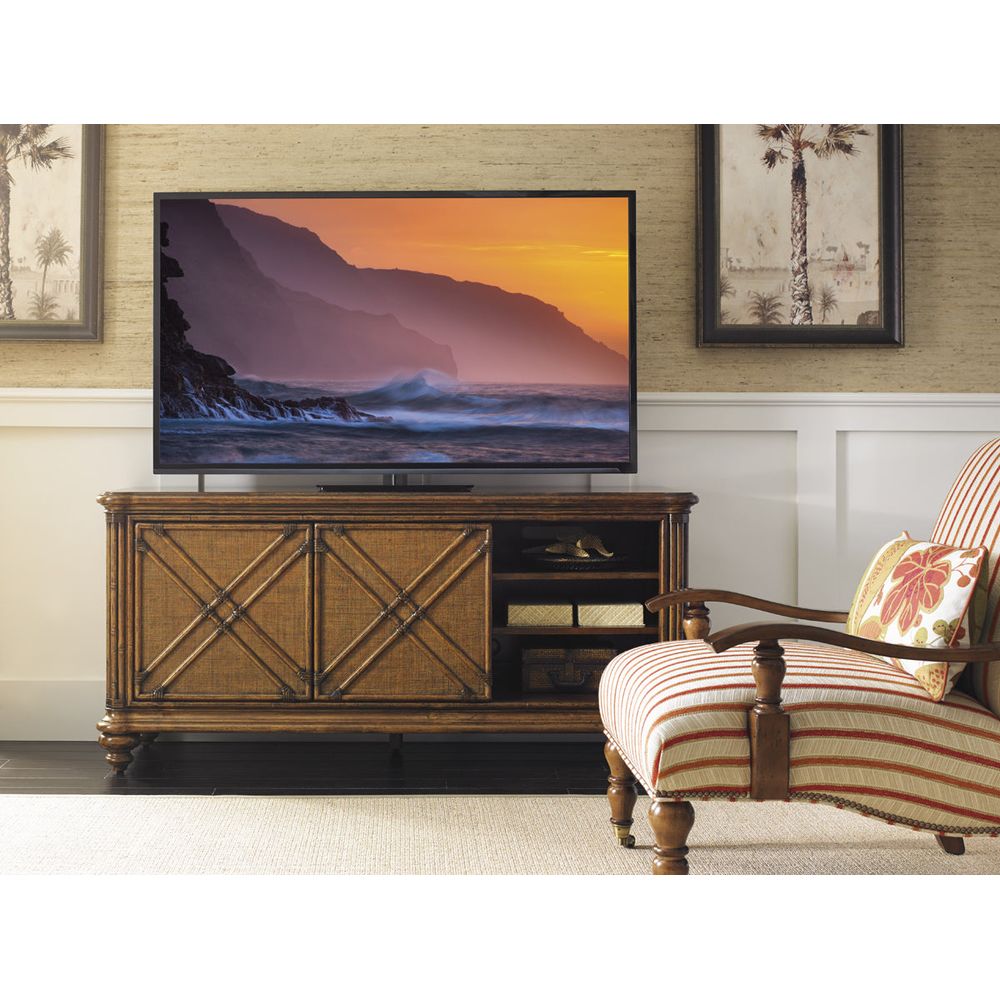 Marlin Media Console - Caribbean Sunset