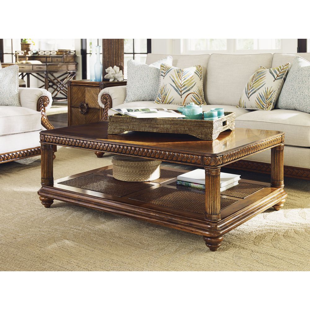 Coffee Tables Vineyard Point Rectangular Cocktail Table - Caribbean Sunset