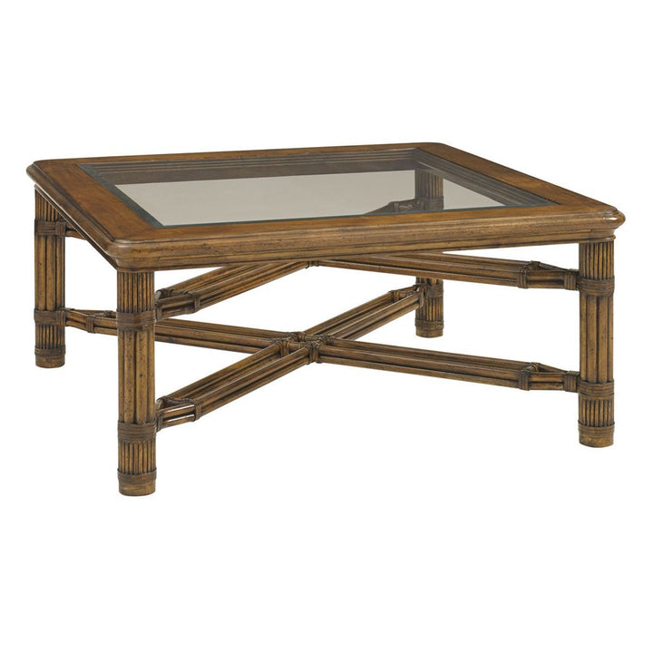 Coffee Tables Capri Square Cocktail Table - Caribbean Sunset