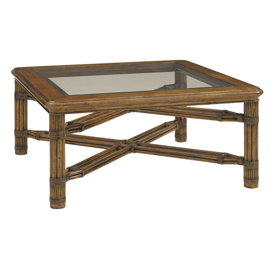 Coffee Tables Capri Square Cocktail Table - Caribbean Sunset