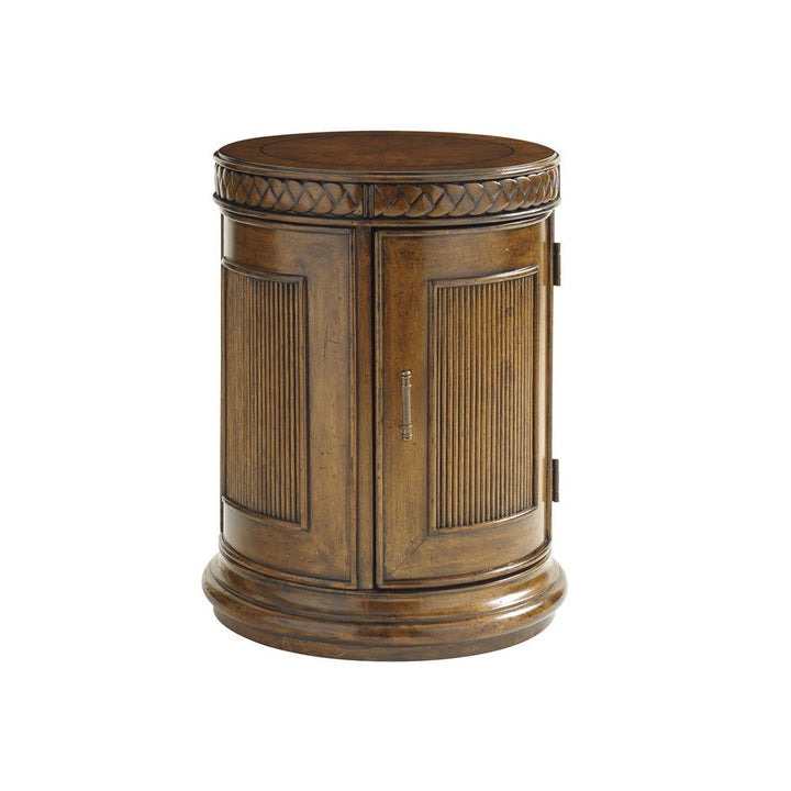 Side Tables Belize Round End Table - Caribbean Sunset