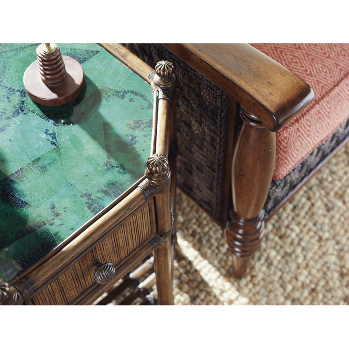 Side Tables Flamingo Octagonal End Table - Caribbean Sunset