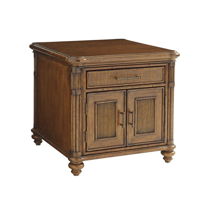 Side Tables Mariner Storage End Table - Caribbean Sunset