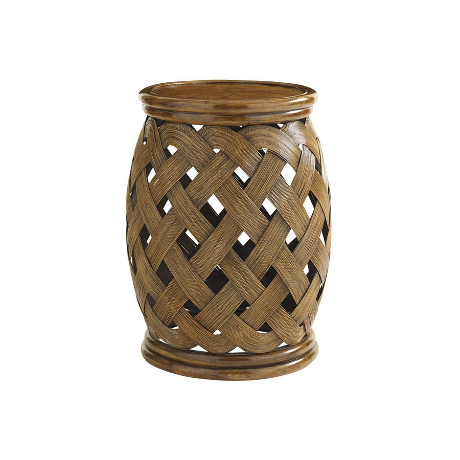 Side Tables Hibiscus Round Accent Table - Caribbean Sunset