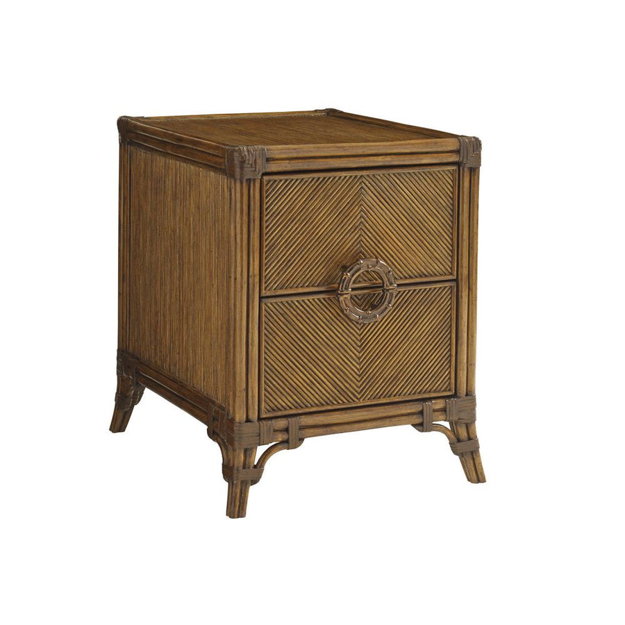 Side Tables Bungalow Chairside Chest - Caribbean Sunset