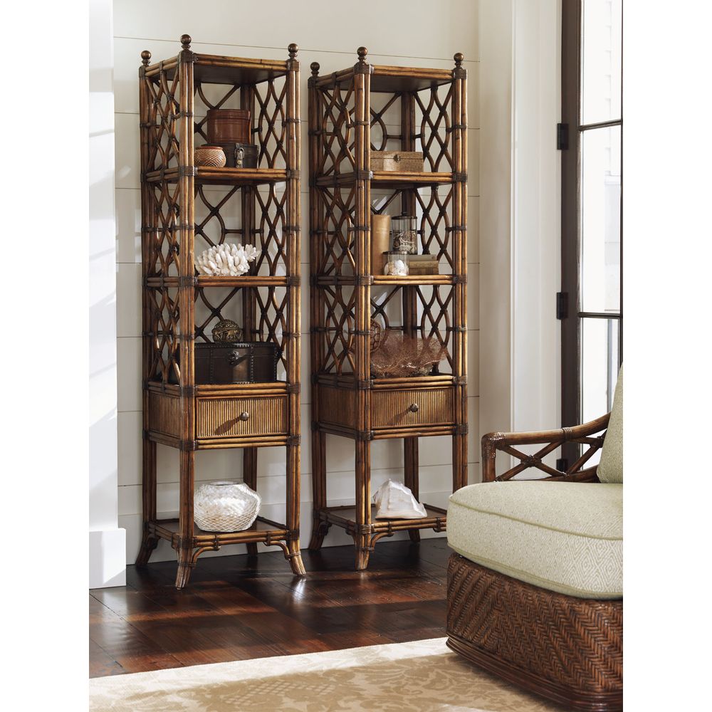 Bookcases & Etageres Atlantis Etagere - Caribbean Sunset