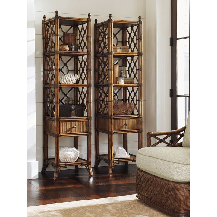 Bookcases & Etageres Atlantis Etagere - Caribbean Sunset